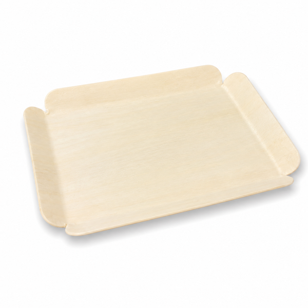 (New Item-Coming soon) Rectangular Wooden Serving Tray