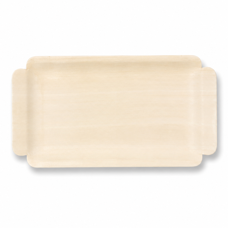 (New Item-Coming soon) Rectangular Wooden Serving Tray