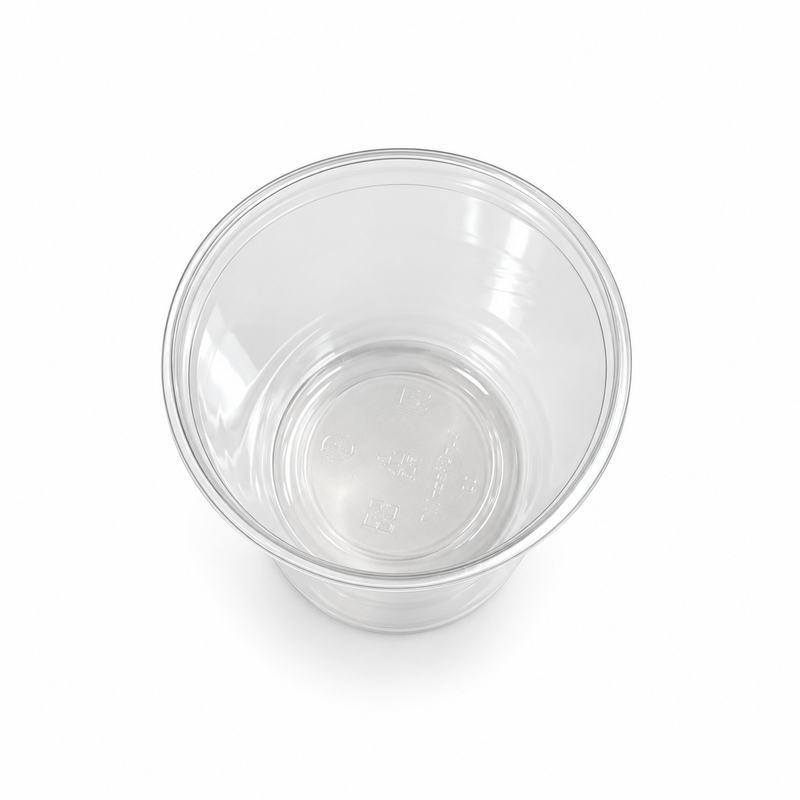 24 oz PLA Clear Poke Bowl, Plant-Based Bioplastic, Disposable
