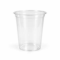 24 oz PLA Clear Poke Bowl, Plant-Based Bioplastic, Disposable