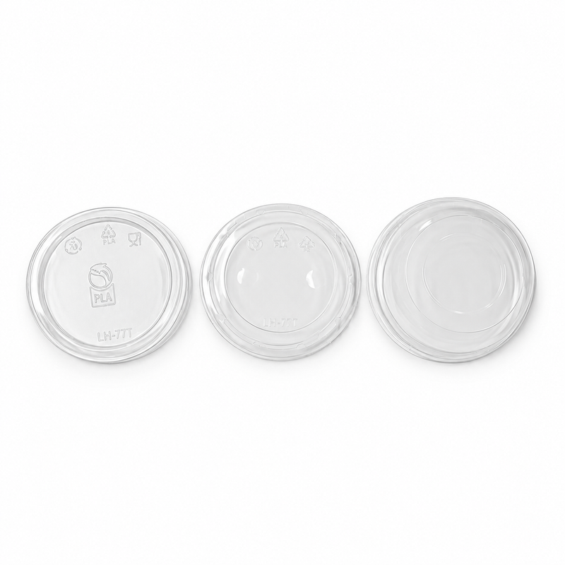 PLA Clear Poke Bowls, Plant-Based Bioplastic, 8 oz to 32 oz