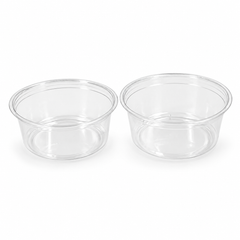 12 oz PLA Clear Poke Bowl, Plant-Based Bioplastic, Disposable