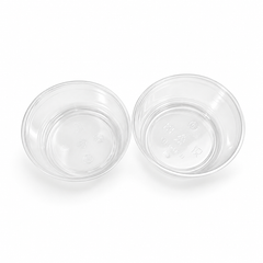 12 oz PLA Clear Poke Bowl, Plant-Based Bioplastic, Disposable