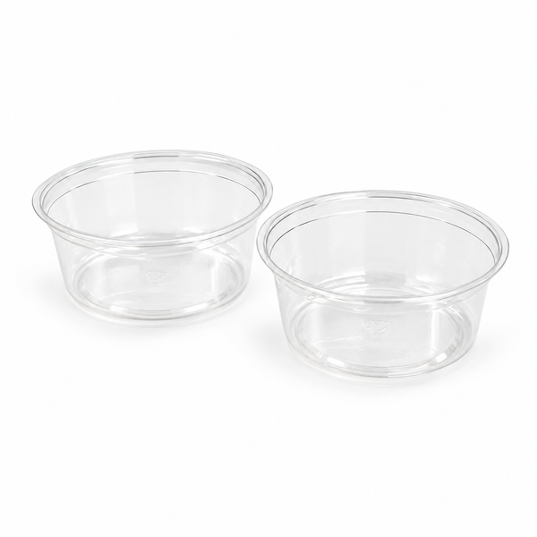 12 oz PLA Clear Poke Bowl, Plant-Based Bioplastic, Disposable
