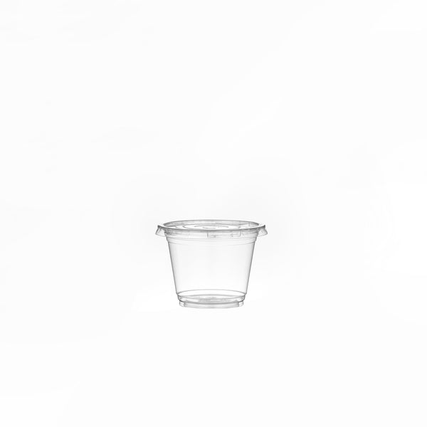 Bioplastic Cup, PLA, Clear, Cold Only,Diameter, Compostable, BPI Certified