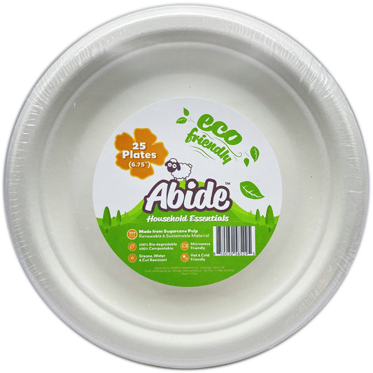 Abide Eco Compostable Dessert Plates