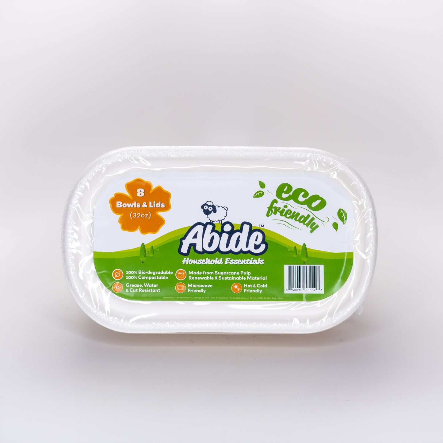 Abide Eco Compostable 32oz Bowls