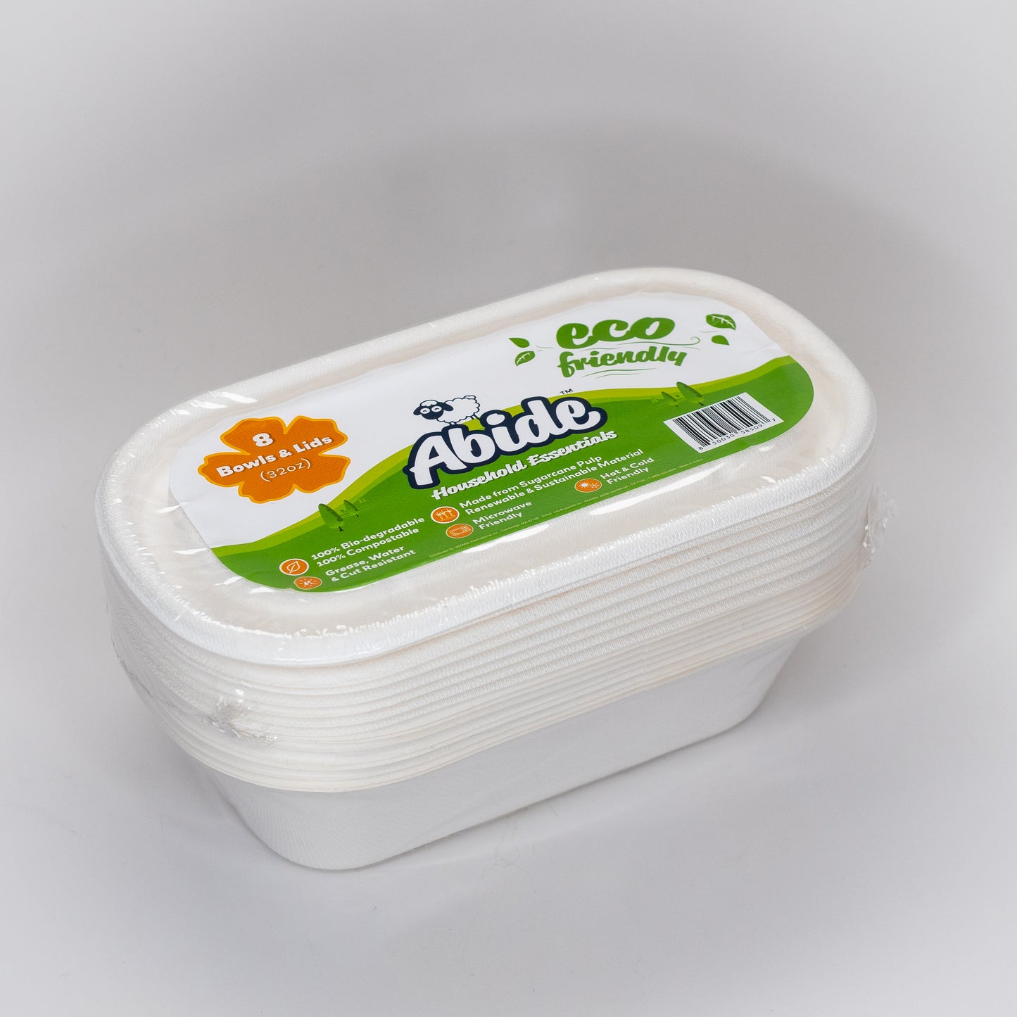 Abide Eco Compostable 32oz Bowls